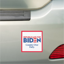 Republicans For Biden Car Magnet (Square) Republicans For Biden Car Magnet (Square)