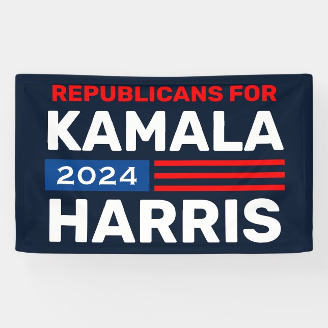 Republicans for Biden Harris 2020 Election Banners (Horizontal)