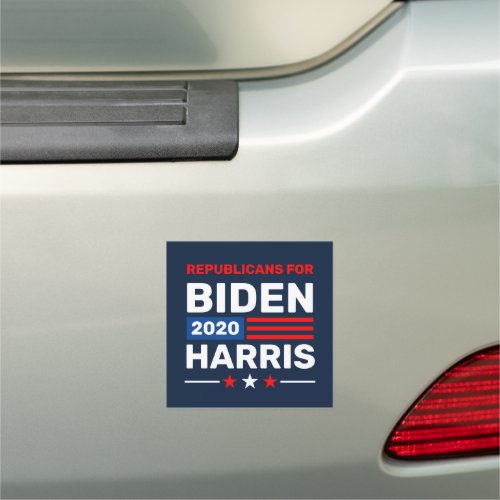 Republicans for Biden Harris 2020 Election Custom Car Magnet