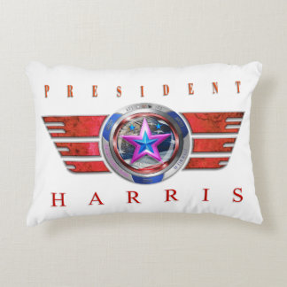 Republicans for Harris/Walz Wing Medallion Accent Pillow