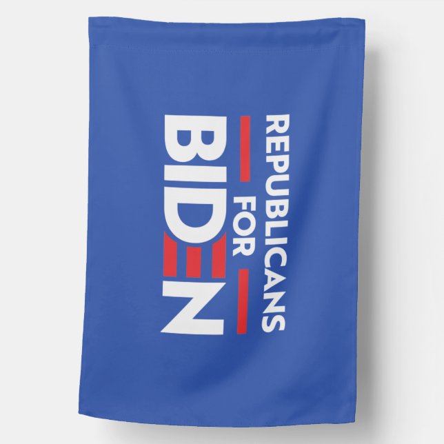 REPUBLICANS FOR JOE BIDEN HOUSE FLAG (Front)