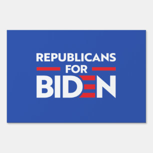 REPUBLICANS FOR JOE BIDEN SIGN