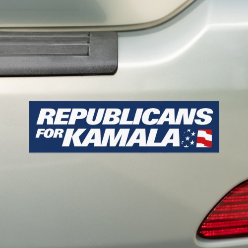 Republicans for Kamala Harris 2024 Bumper Sticker