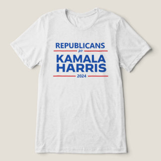 Republicans for Kamala Harris 2024 Tri-Blend Shirt
