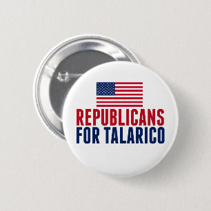 Republicans for Talarico 2026 Election Button