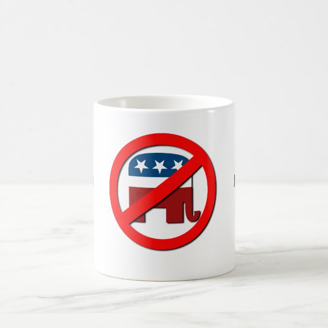 Republicans keep back coffee mug (Center)