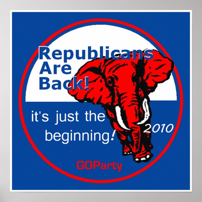 REPUBLICANS Poster Print (Front)