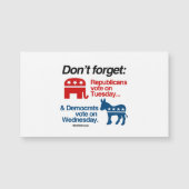 REPUBLICANS VOTE ON TUESDAY (Front)