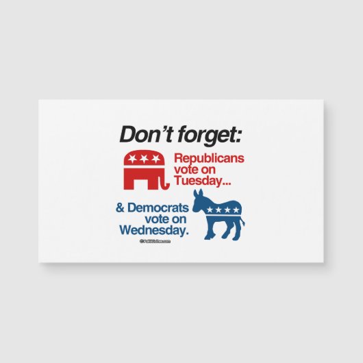 REPUBLICANS VOTE ON TUESDAY (Front)