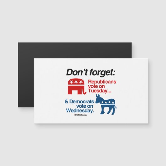 REPUBLICANS VOTE ON TUESDAY (Front/Back)