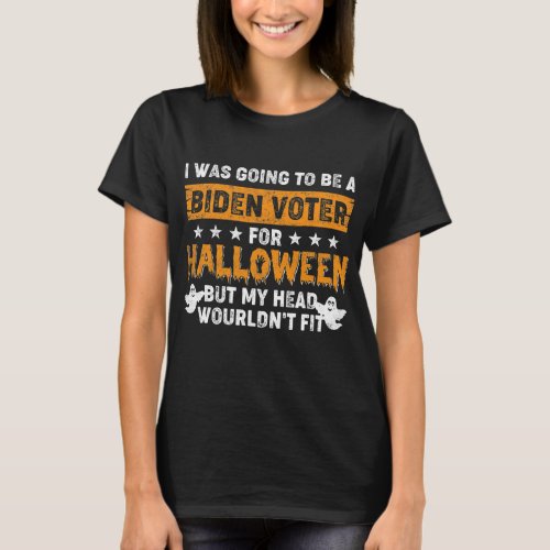 Republicans Voter Anti Joe Biden And Halloween  T_Shirt
