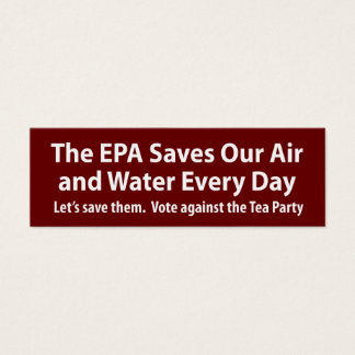 Republicans Want to Shut Down the EPA?