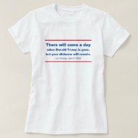 Republicans Your Dishonor Will Remain Cheney Quote
