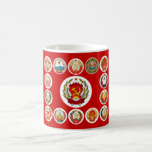 Republics of the Soviet Union Coffee Mug