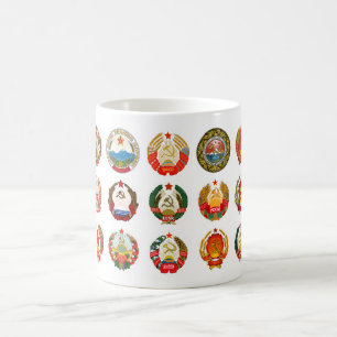 Republics of the Soviet Union Coffee Mug