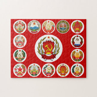 Republics of the Soviet Union Jigsaw Puzzle