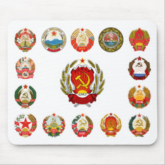 Republics of the Soviet Union Mouse Pad