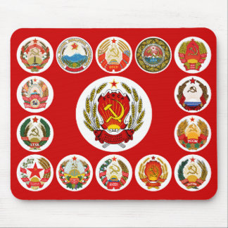 Republics of the Soviet Union Mouse Pad
