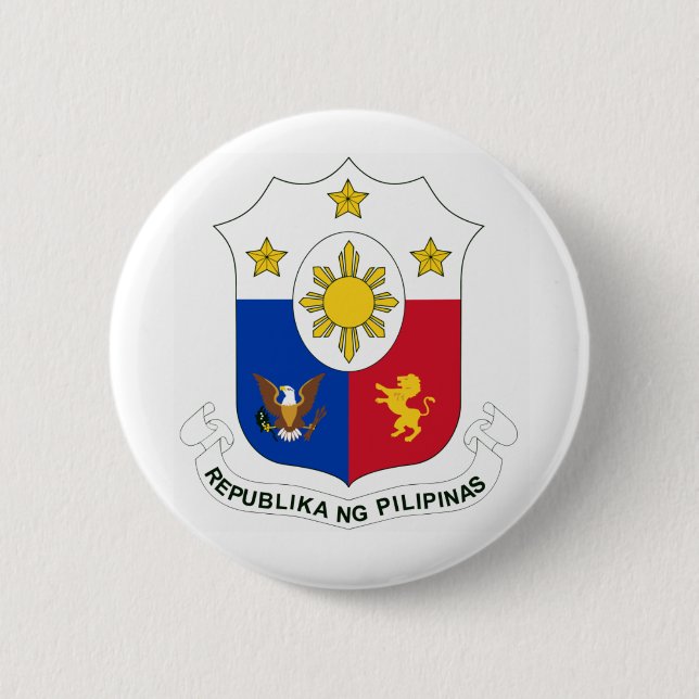 Republika ng Pilipinas (Coat of Arms) Buttons (Front)