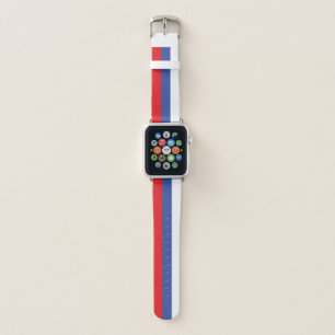 Republika Srpska Flag Apple Watch Band