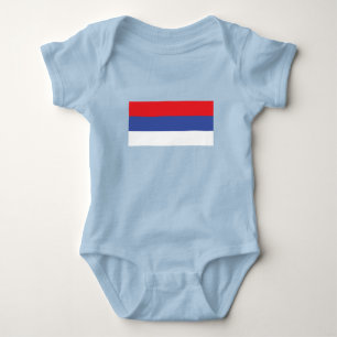Republika Srpska Flag Baby Bodysuit