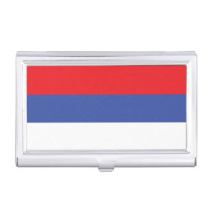 Republika Srpska Flag Business Card Case