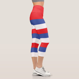 Republika Srpska Flag Capri Leggings