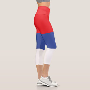 Republika Srpska Flag Capri Leggings