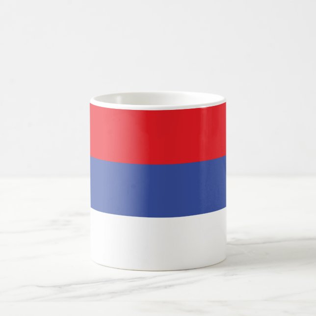 Republika Srpska Flag Coffee Mug (Center)