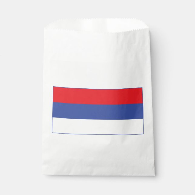 Republika Srpska Flag Favor Bag (Front)
