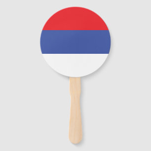 Republika Srpska Flag Hand Fan