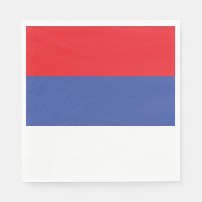 Republika Srpska Flag Napkins (Front)