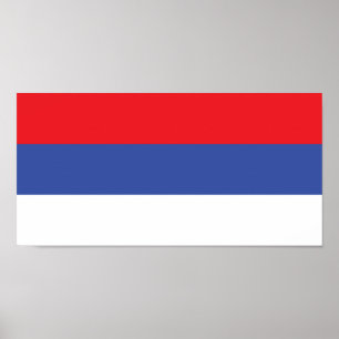 Republika Srpska Flag Poster