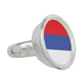 Republika Srpska Flag Ring (Side)