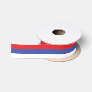 Republika Srpska Flag Satin Ribbon