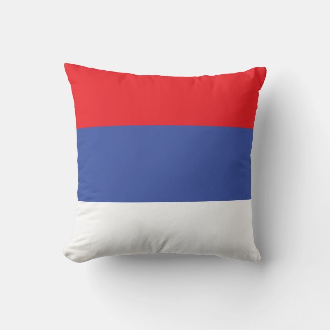 Republika Srpska Flag Throw Pillow (Front)