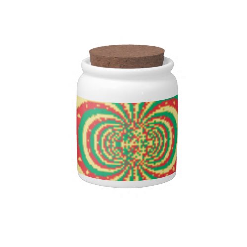 Rpublique du Cameroun five_pointed star Candy Jar