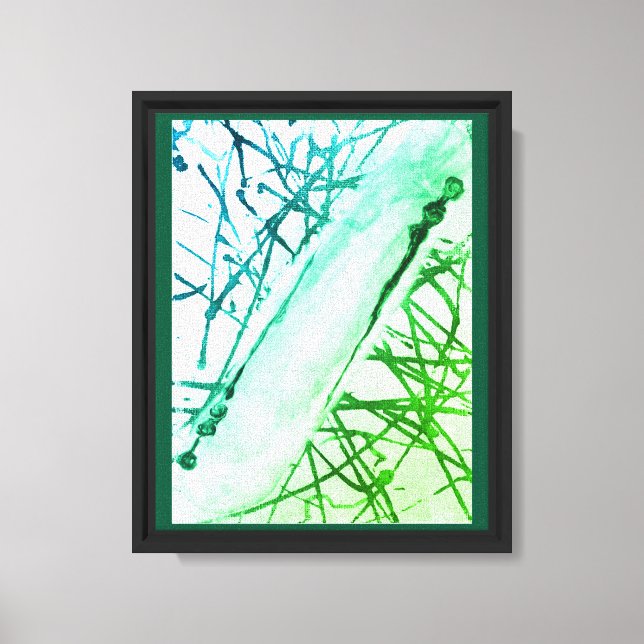 Repurposed Vines in the Veins Canvas Print (Front)