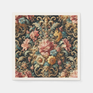 Requiem for Arcana – Gothic Floral Design Napkins