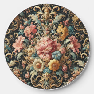 Requiem for Arcana – Gothic Floral Design Wireless Charger