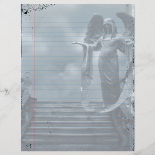 Requiem Goth Notebook Paper (Front)