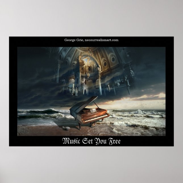 Requiem or Music set you free Poster (Front)