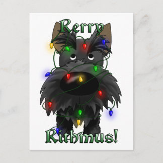 Rerry Rithmus - Scottish Terrier Postcard