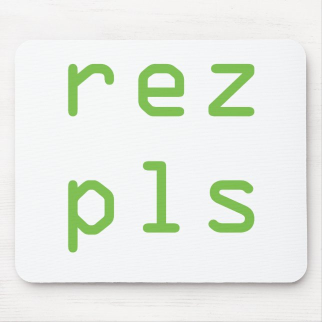 res pls mouse pad (Front)