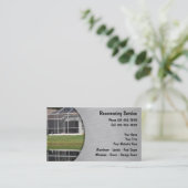 Rescreening Business Cards (Standing Front)