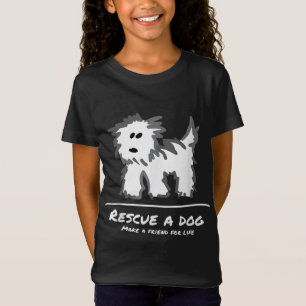 Rescue a Dog, Don't Shop Adopt! Animal Lover T-Shirt