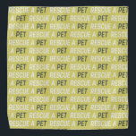 Rescue A Pet Bandana<br><div class="desc">Show your support for Pet Rescue by having your own rescue wear this fantastic "Rescue A Pet" bandana!</div>