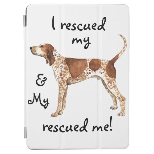 Rescue American English Coonhound iPad Air Cover