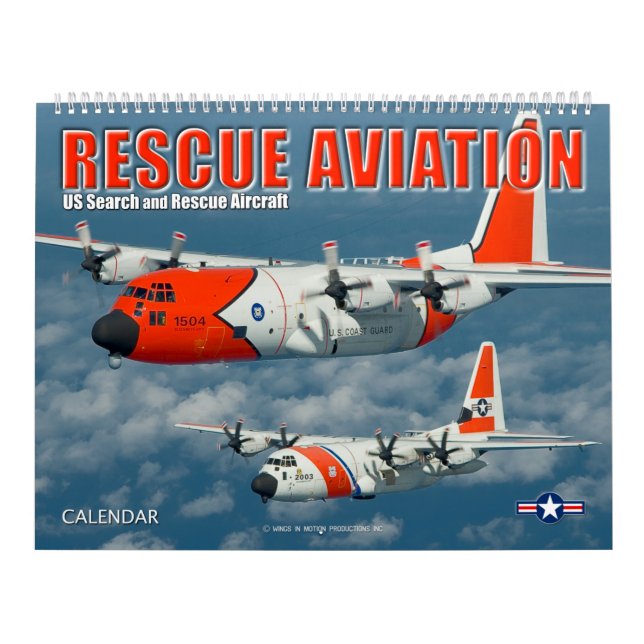 RESCUE AVIATION - US SAR Aircraft Calendar (Cover)