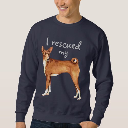 Rescue Basenji Sweatshirt